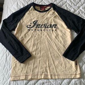 Indian motorcycle crew neck long sleeve